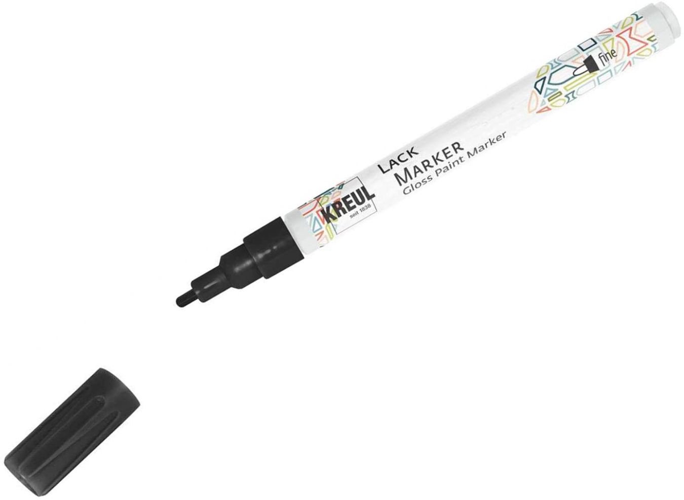 LACK MARKER CRNI - FINE 1-2mm