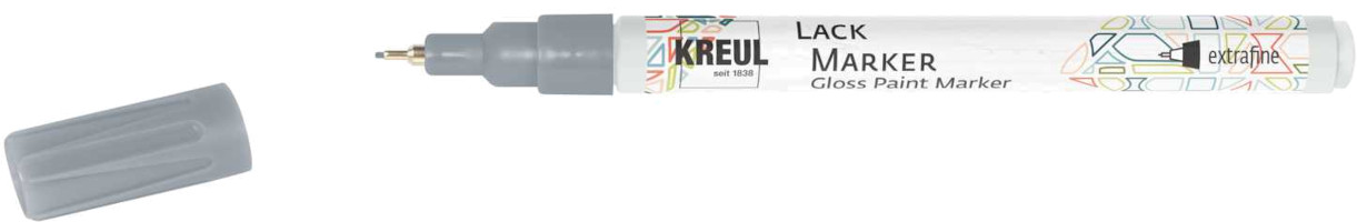 LACK MARKER GLOSS PAINT MARKER SILVER- extrafine 0,8mm
