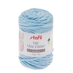 macramé boho 250g/ball blue baby