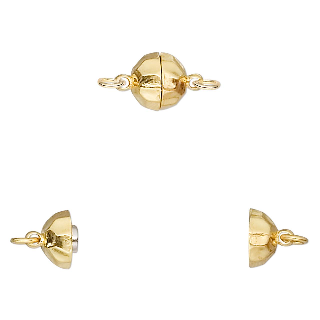 magnetical closure O 8mm SB1 gold