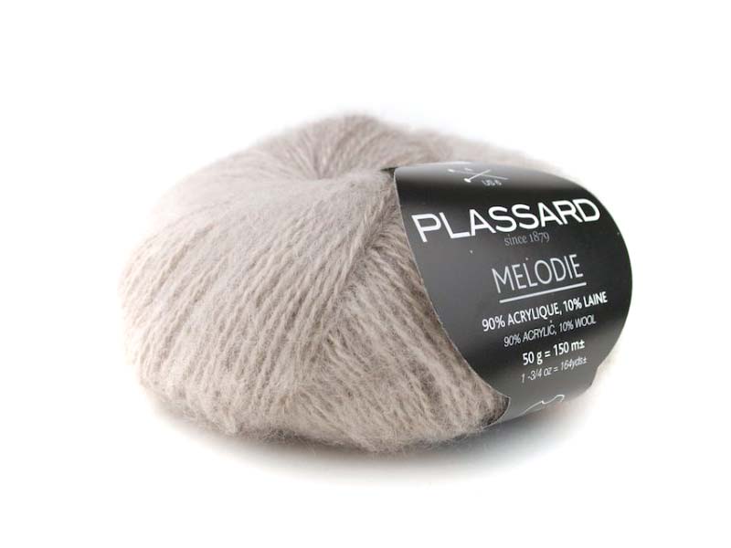 MELODIE-PLASSARD Bež – 90% akril, 10% vuna