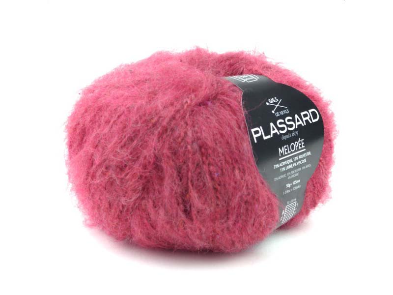 MELOPEE-PLASSARD - Crvena 73%  akril, 12% polyester, 11% lan, 4% viskoza 