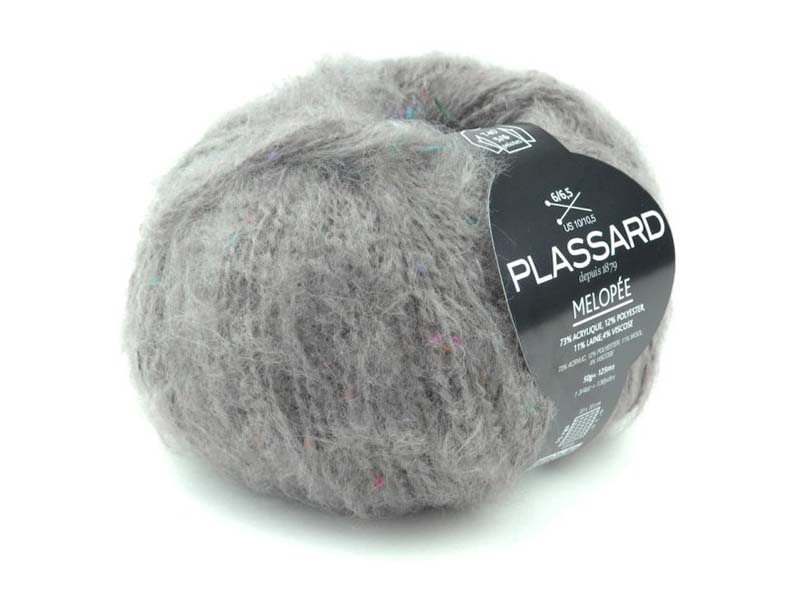 MELOPEE-PLASSARD -  Drap 73%  akril, 12% polyester, 11% lan, 4% viskoza 
