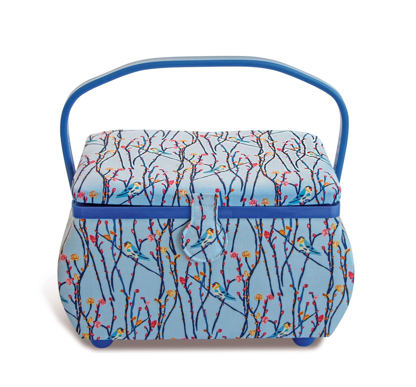 Nähkorb L Blue Birds
