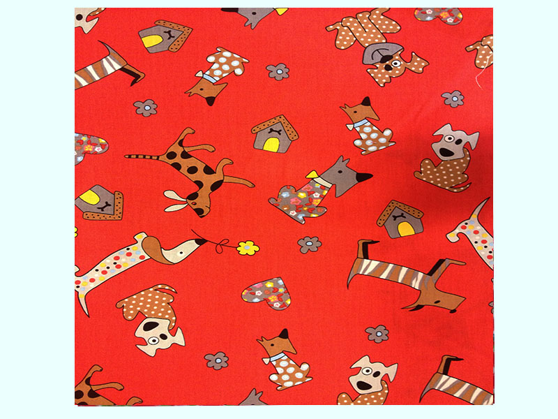 Pamučni materijal-Little dogs