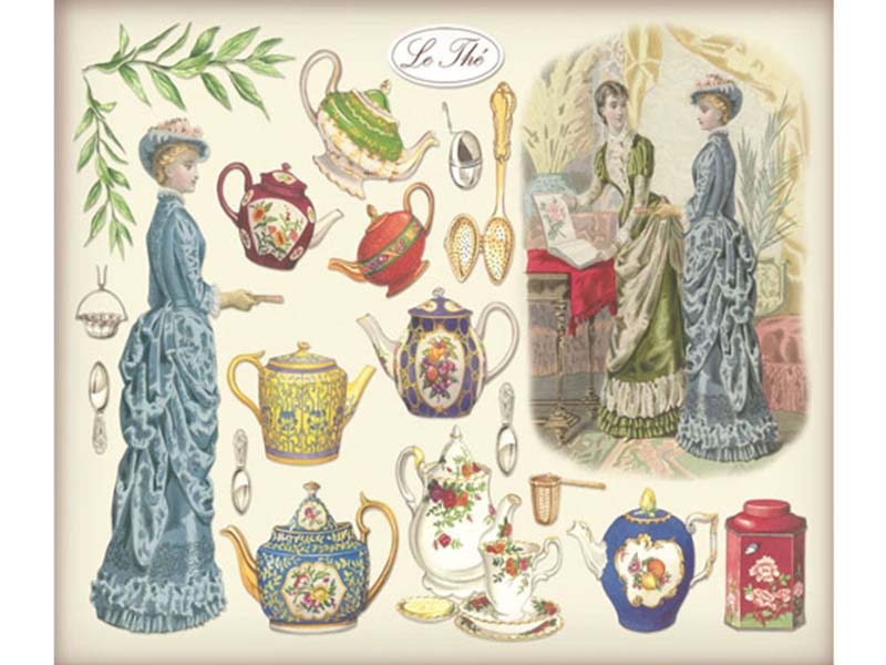 Papir za Decoupage - Le Thé