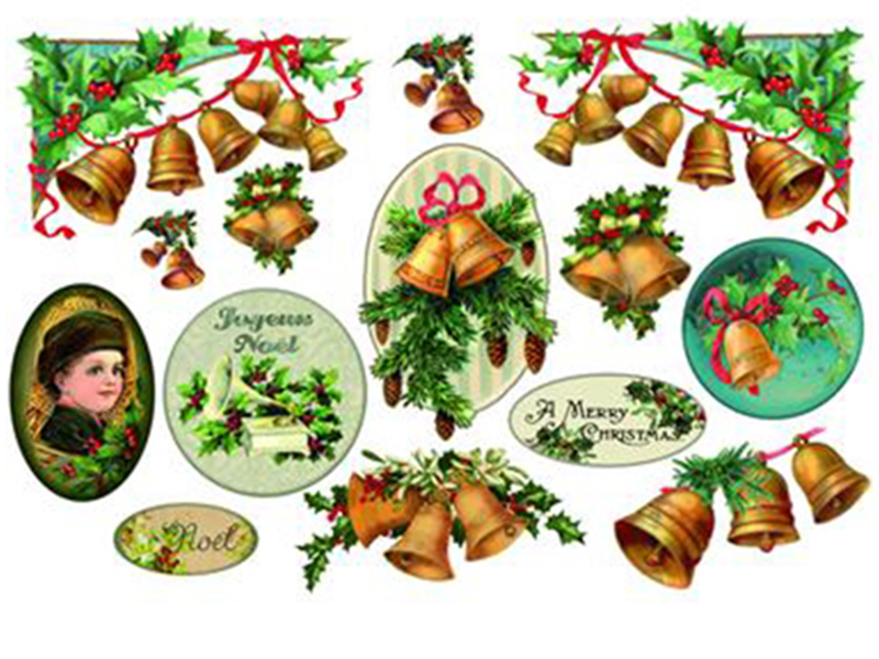 Papir za Decoupage - Merry Christmas