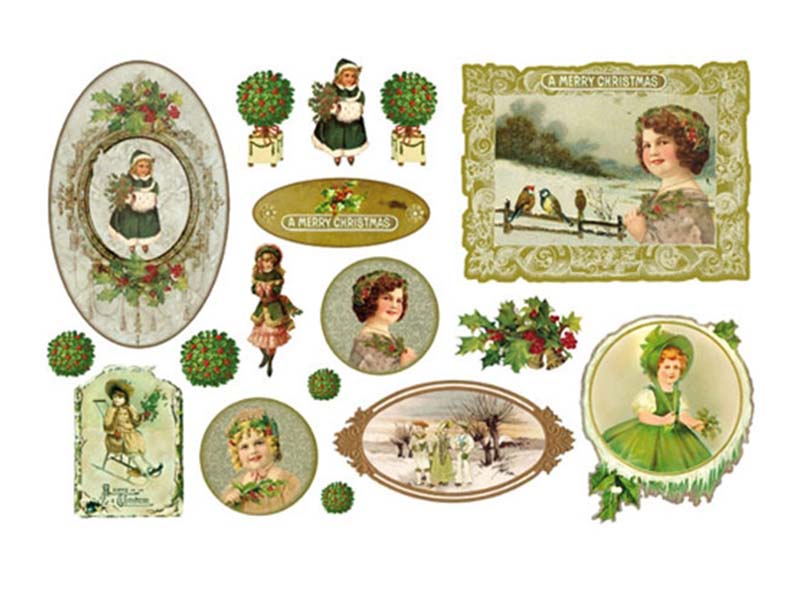 Papir za Decoupage  - Merry Christmas