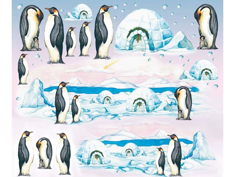 Papir za Decoupage - Penguins