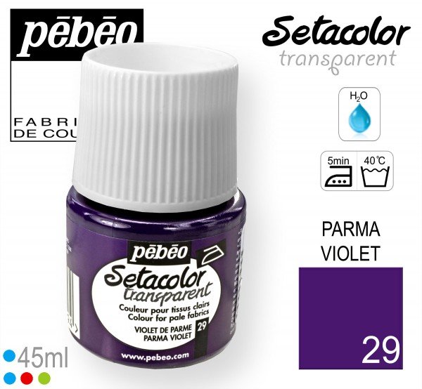 PEBEO SETACOLOR OPAQUE 45ml PARMA VIOLET