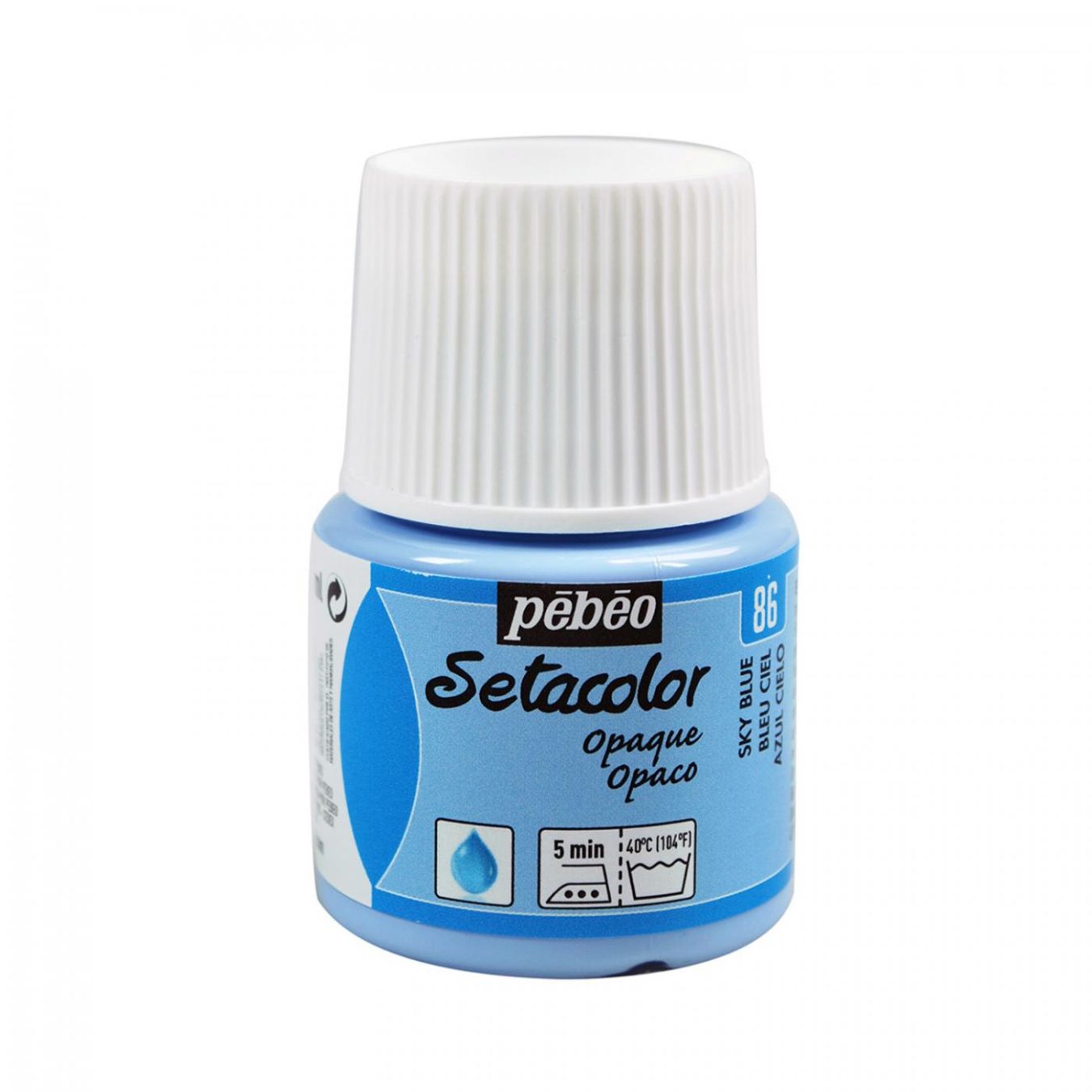 PEBEO SETACOLOR  OPAQUE 45ML  SKY BLUE