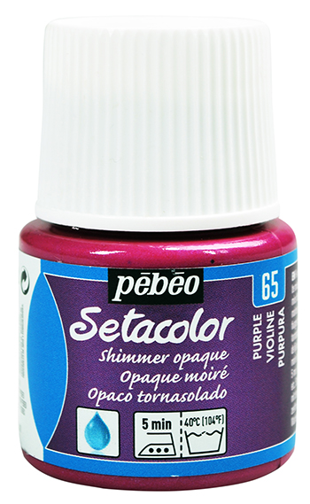 PEBEO SETACOLOR    SHIMMER OPAQUE  45 PURPLE