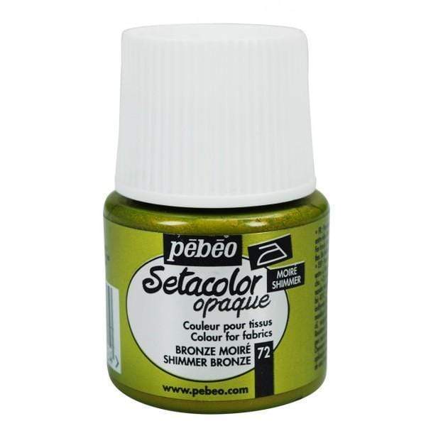 PEBEO SETACOLOR  SHIMMER  OPAQUE 45ml  BRONZE