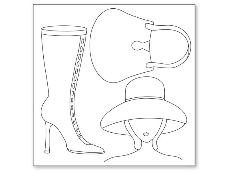 Pirincana salveta za dekupaz I love Fashion