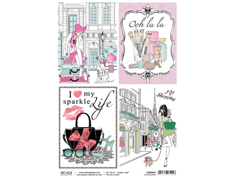 Pirincani papir - Accessories ephemera cards