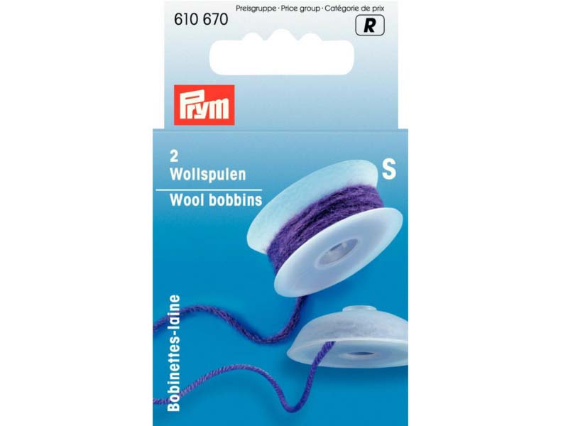 PLASTIČNA ŠPULNA ZA VUNU 2 komada, veličina S