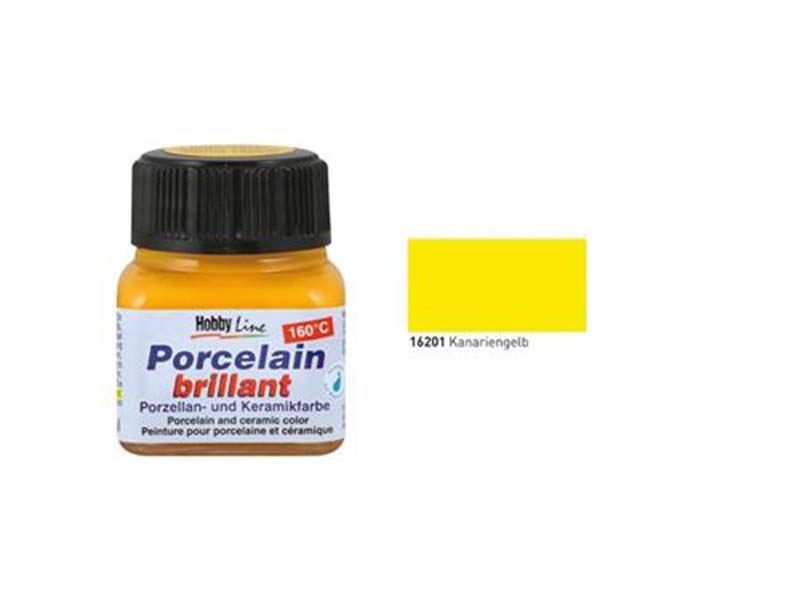 Porcelain and ceramic color - Canary yellow