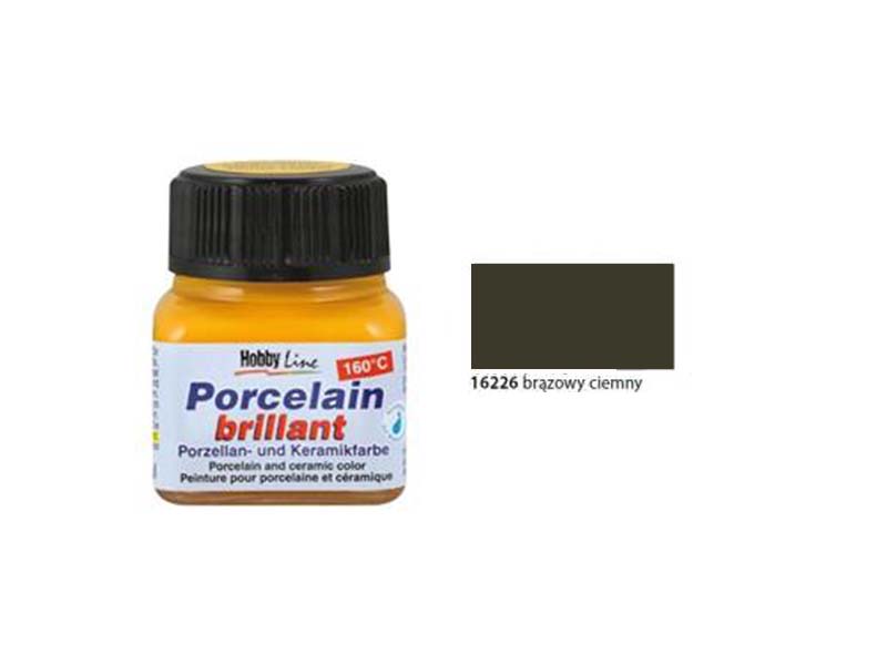 Porcelain and ceramic color - Dark brown