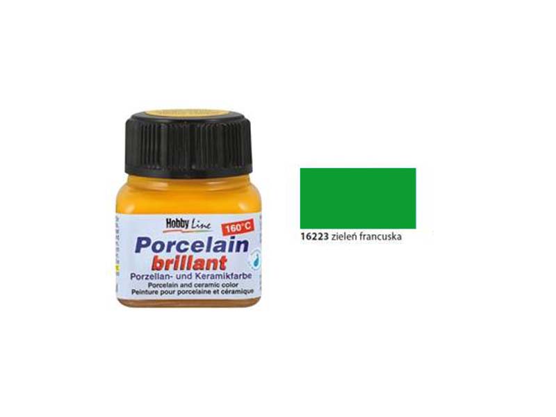 Porcelain and ceramic color - French green