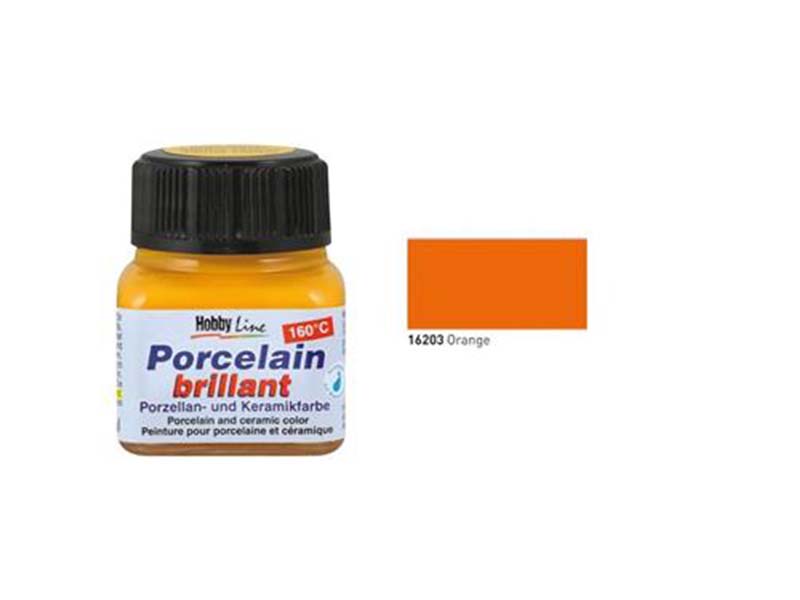 Porcelain and ceramic color - Orange