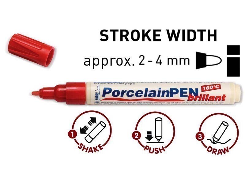 Porcelain Pen Brillant - Tourmaline