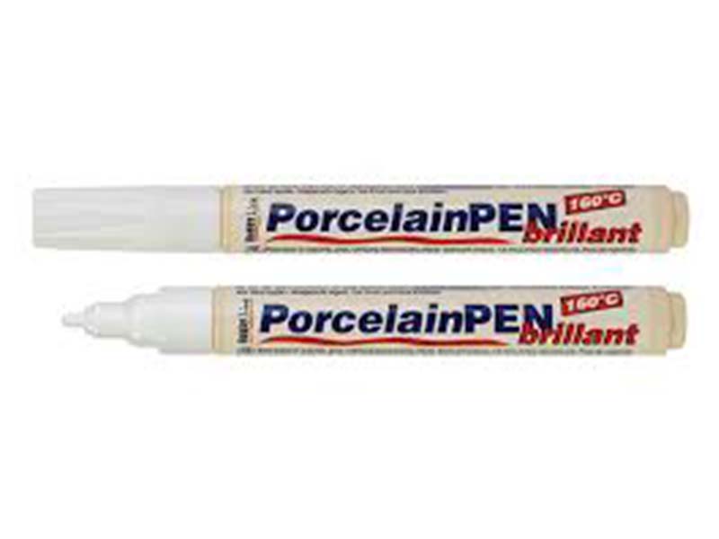 Porcelain Pen Brillant - White