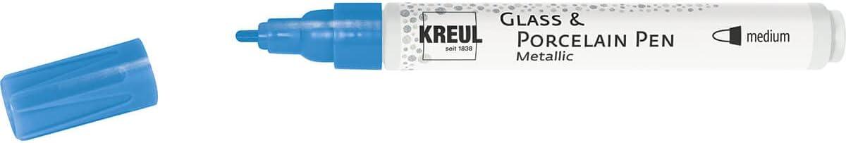 Porcelan Pen Metalik plavi