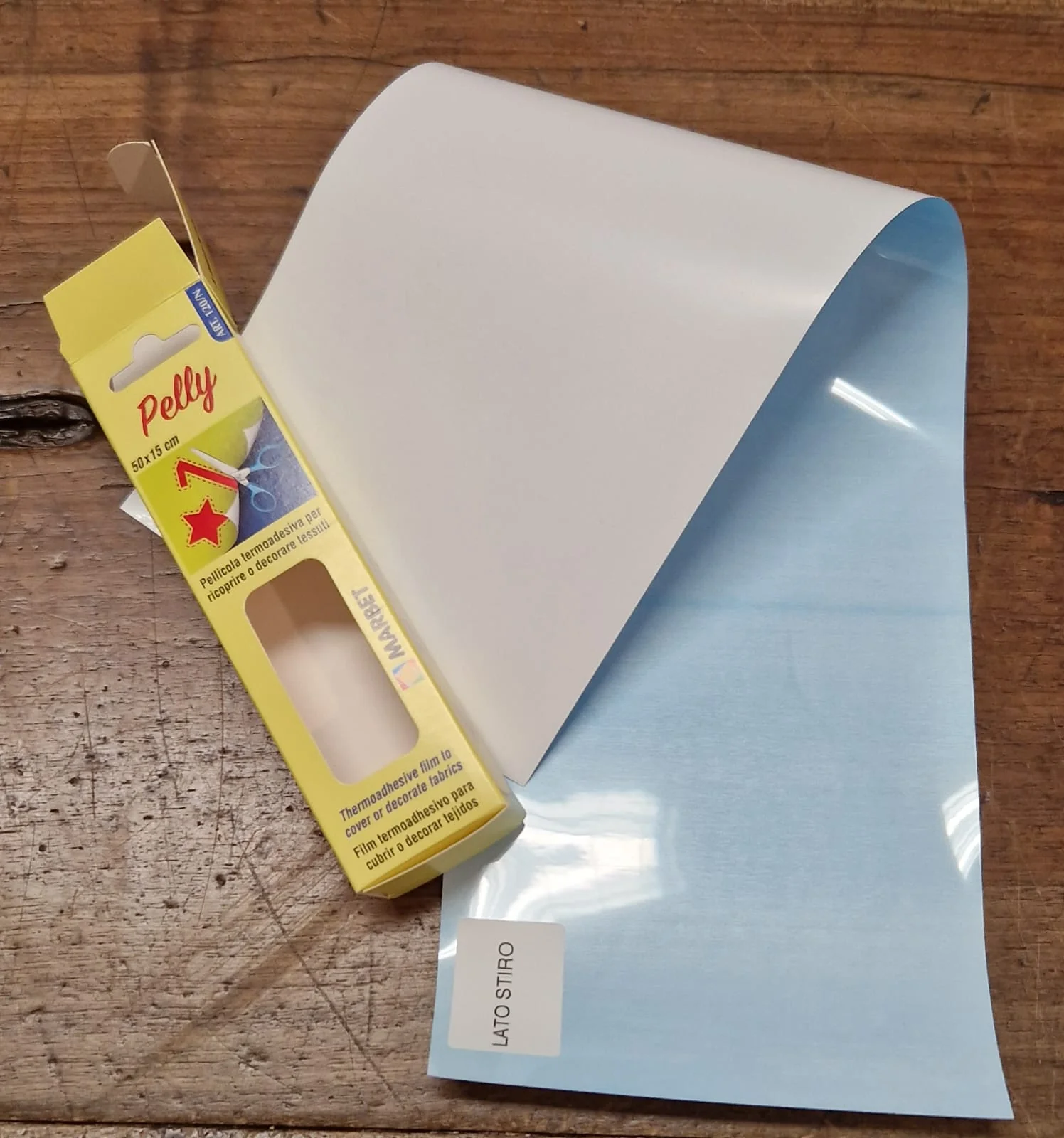 PRESLIKAČ  TERMOLEPLJIV BELI 50 X15cm