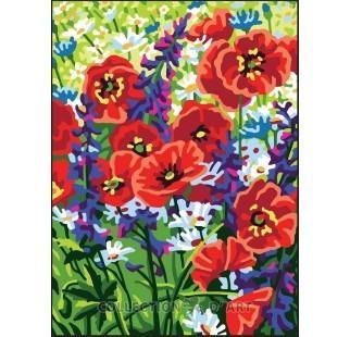 Printed tapestry canvas, 100% cotton, 22cm x 30cm, Collection D`Art