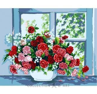 Printed tapestry canvas, 100% cotton, 50cm x 40cm, Collection D`Art