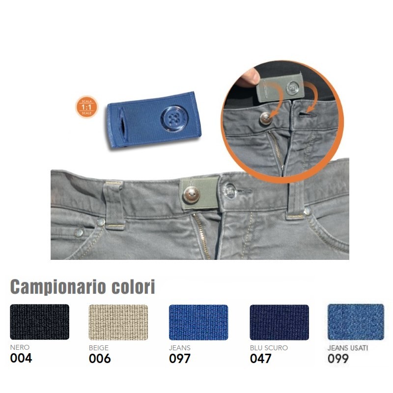 PRODUŽIVAČ ZA POJAS 2kom. JEANS
