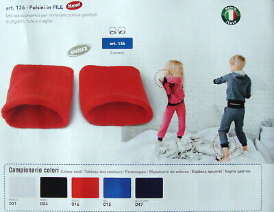 RANFLE OD FILCA ZA DEČIJE PIŽAME - CRVENE