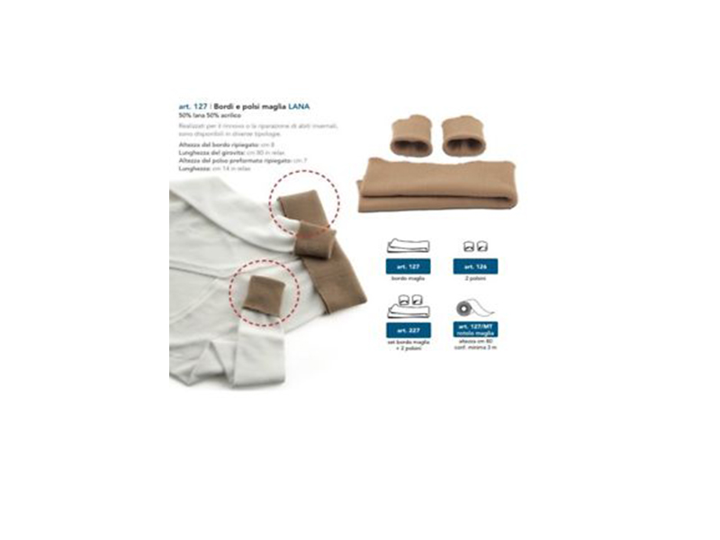 RENDER BORDO BOJA , ŠIRINA 8cm 50% VUNA, 50% ACRYLIC