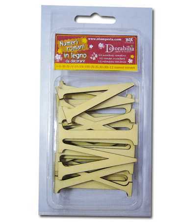 RIMSKI BROJEVI 12 kom. 7 Cm. 