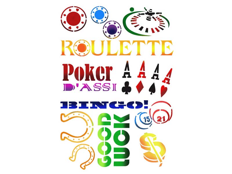 ŠABLON  G cm. 21x29,7 - Roulette