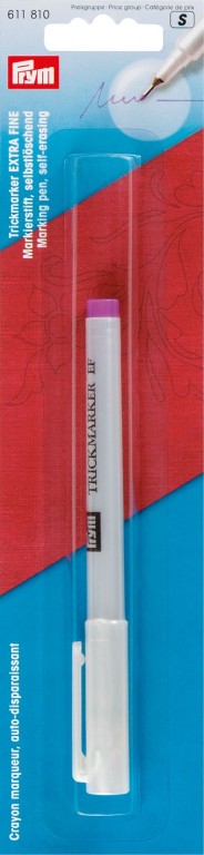 Magični marker za tkaninu (self-erasing), tanak - ljubičast 