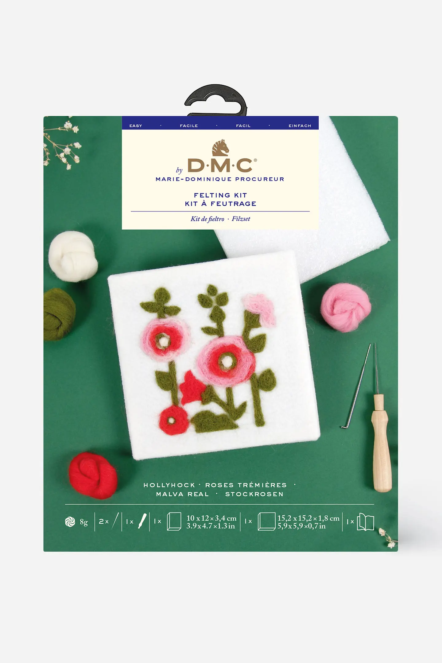 Set za filcanje vune 