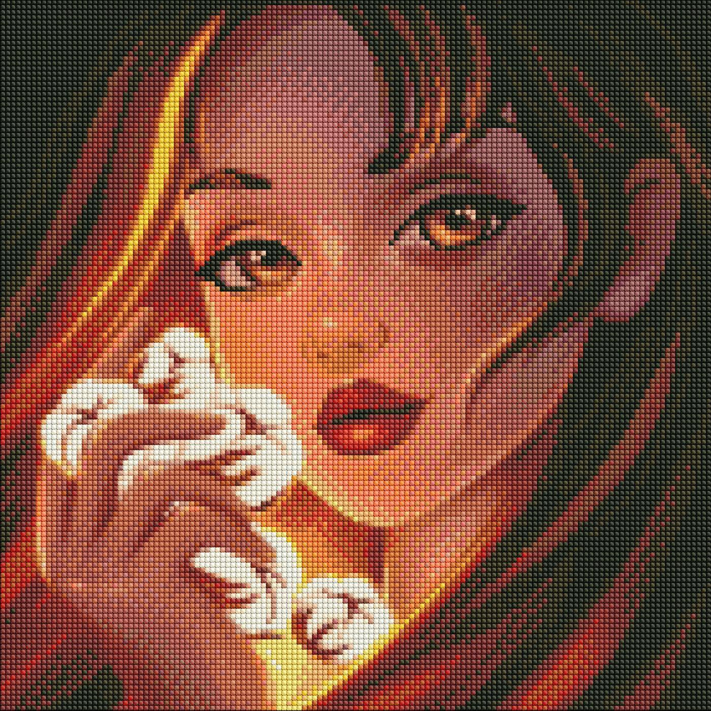  Diamond Mosaic  Magic cotton 40x40cm