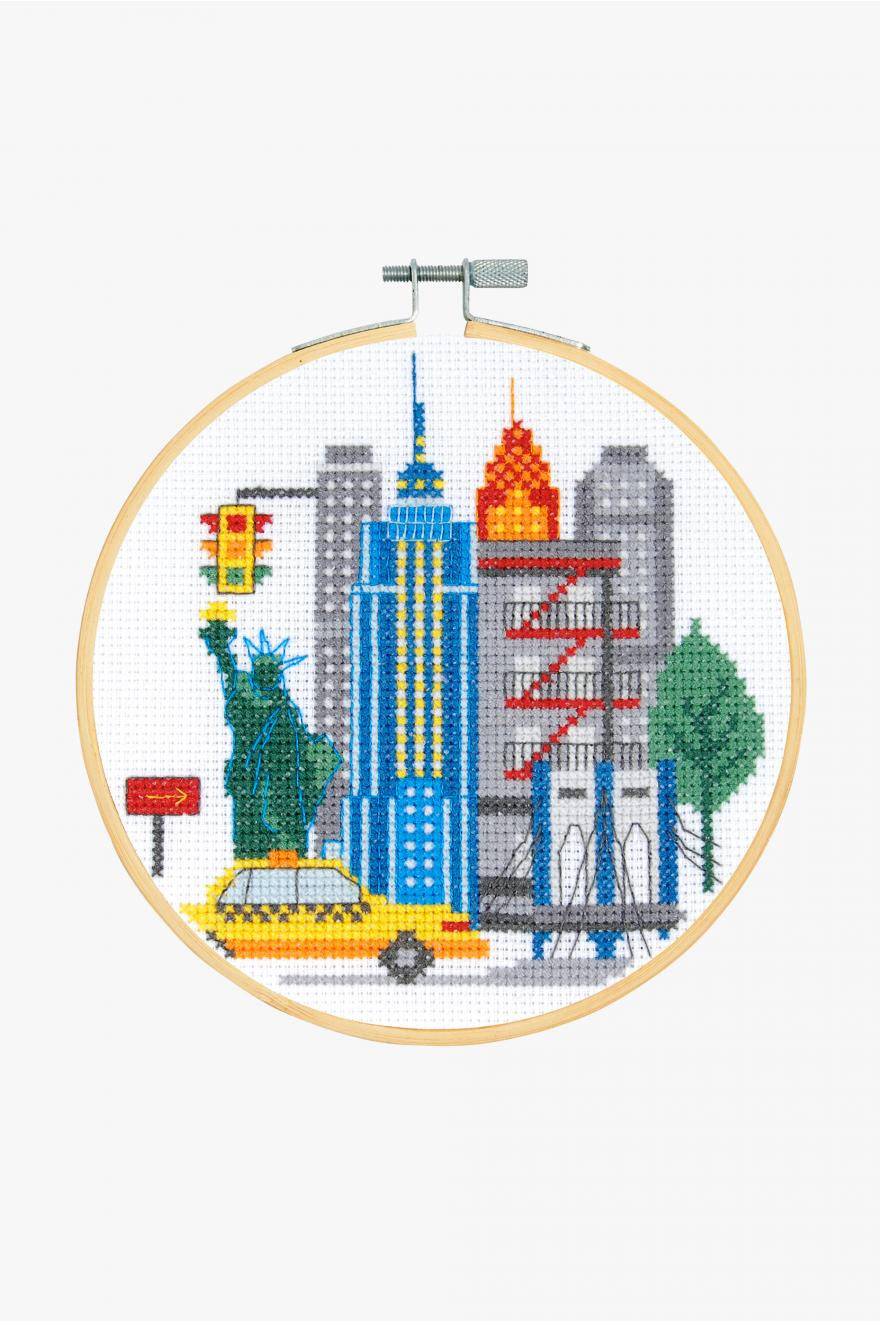 SET ZA VEZ 15cm -NEW YORK     