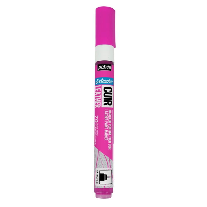 SETA LEATHER MARKER FLUO PINK
