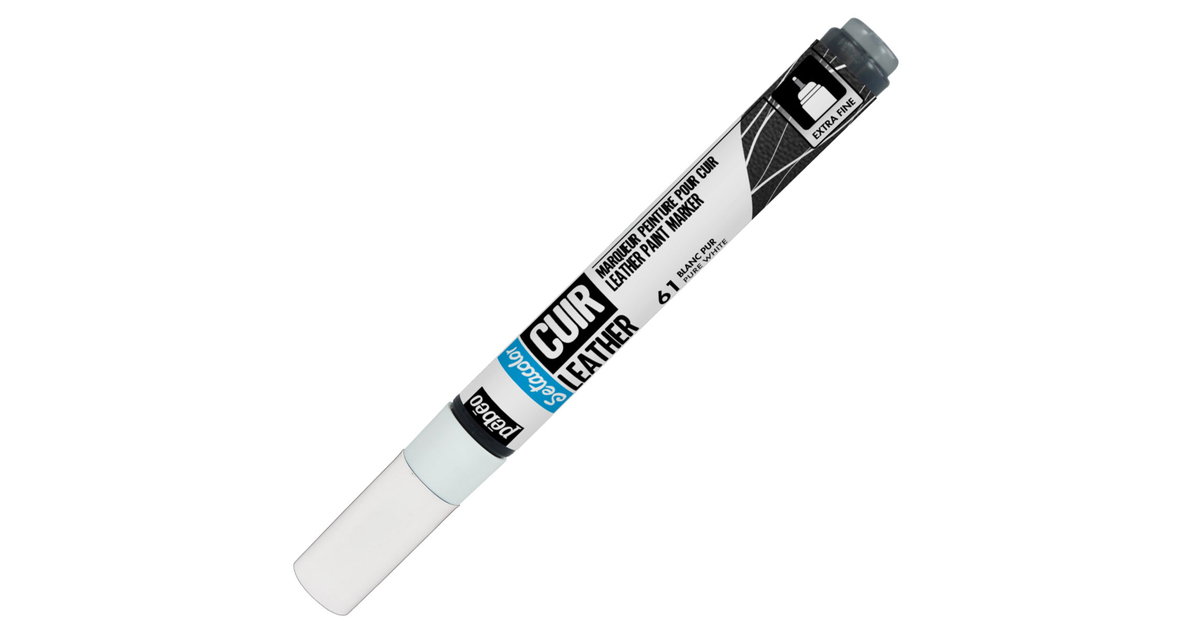 SETA LEATHER MARKER PURE WHITE