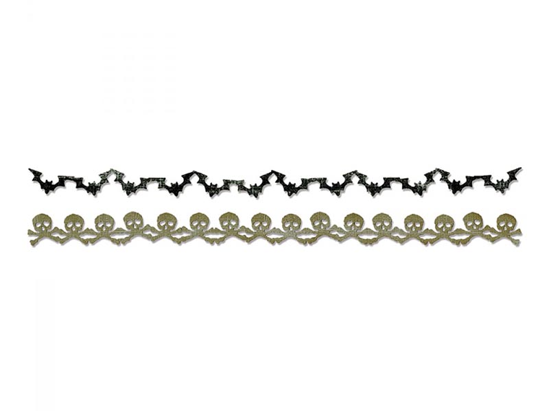 SIZZIX SIZZLITS sekač - Bats & Crossbones Garland