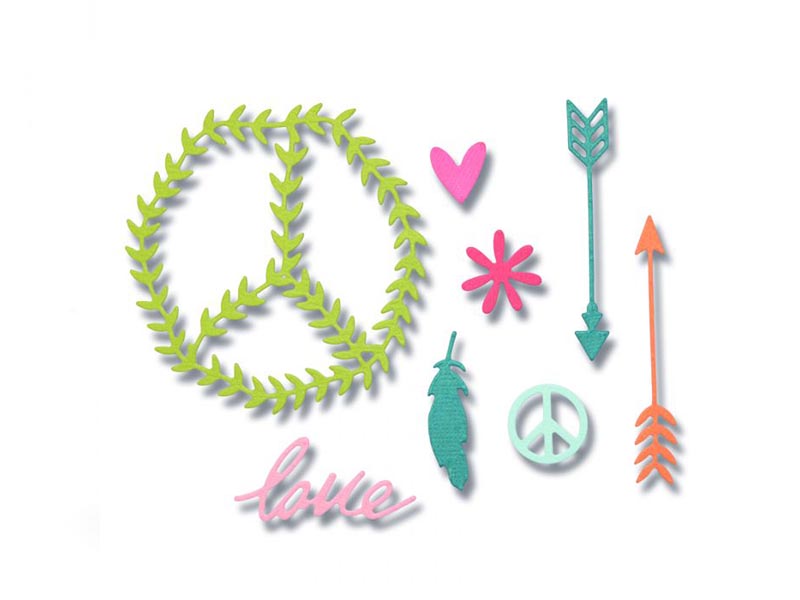 SIZZIX thinlits sekač - Festival 