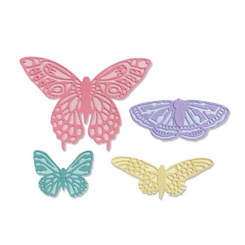 SIZZIX THINLITS SEKAČ Flutter on By by Jessica Scott