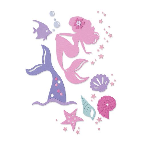 SIZZIX THINLITS SEKAČ-SET SE SASTOJI OD 10 DELOVA 