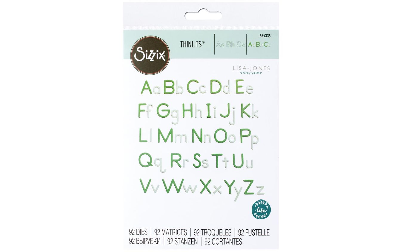 SIZZIX THINLITS SEKAČ-SET SE SASTOJI OD 92 DELA  Essential Type
