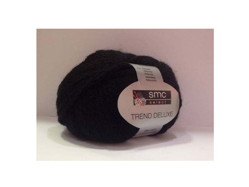 SMC TREND DELUXE Crna - 56% alpaka, 40% poliester, 4% poliamid