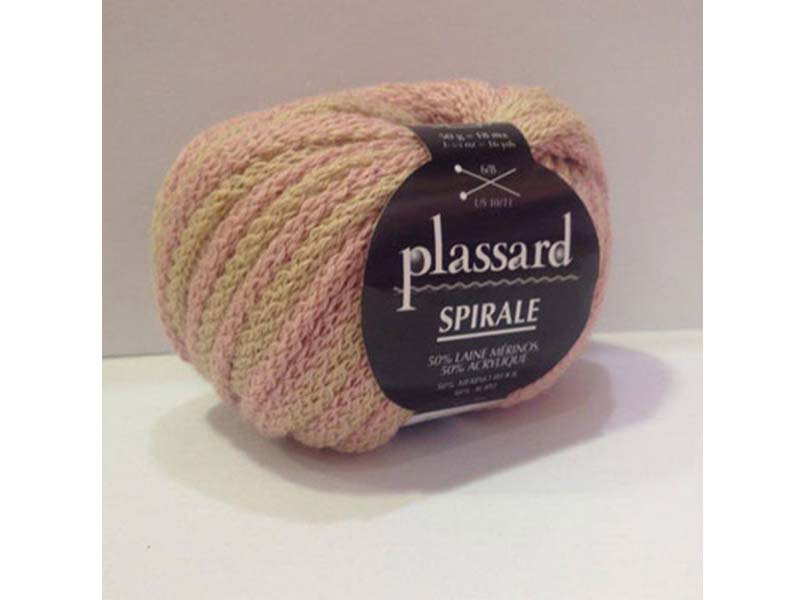 Spirale – Roze-bež 50% merino vuna, 50% akrilik