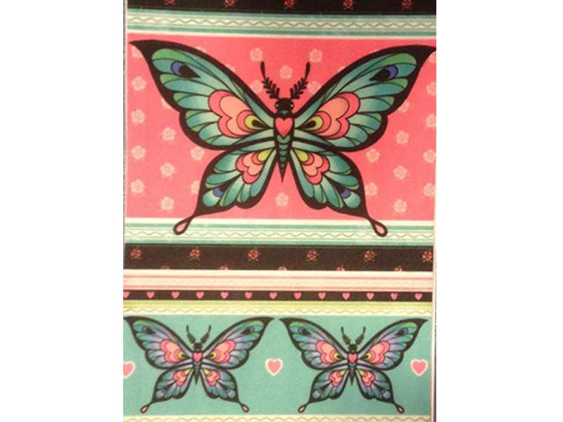 Štampani filc - Butterfllies