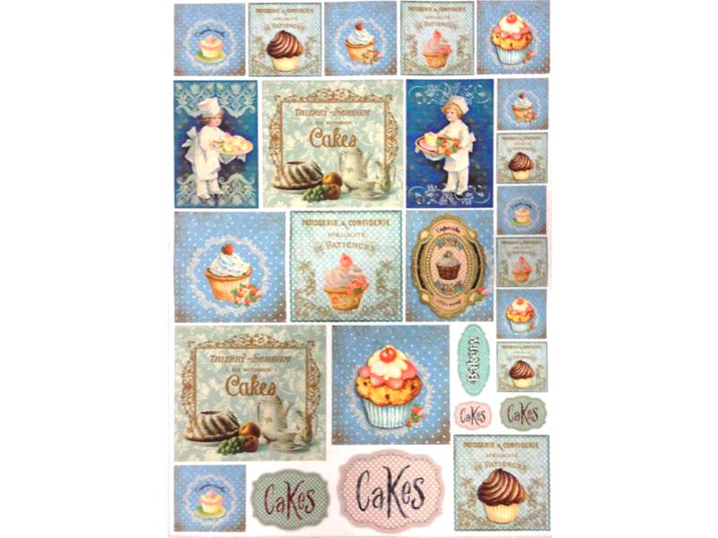 Štampani filc - Cake